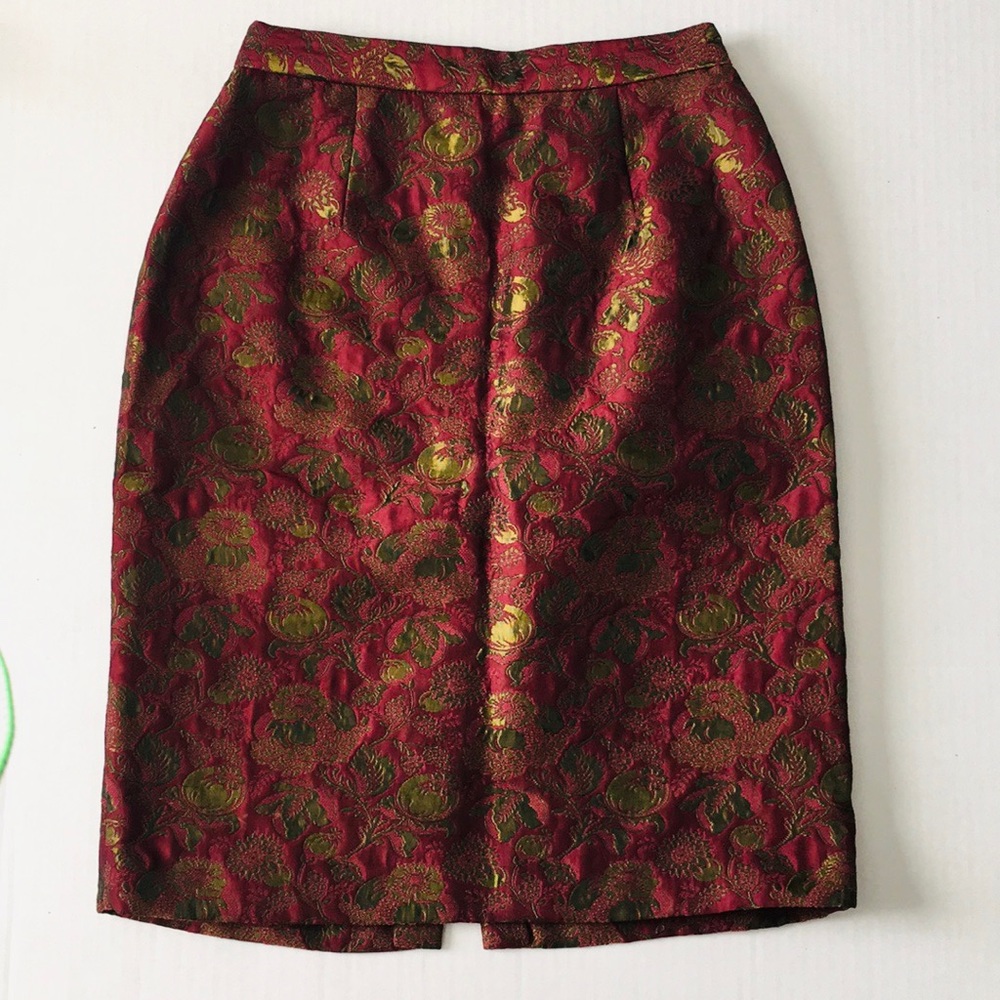 💗Victor Costa Brocade Skirt